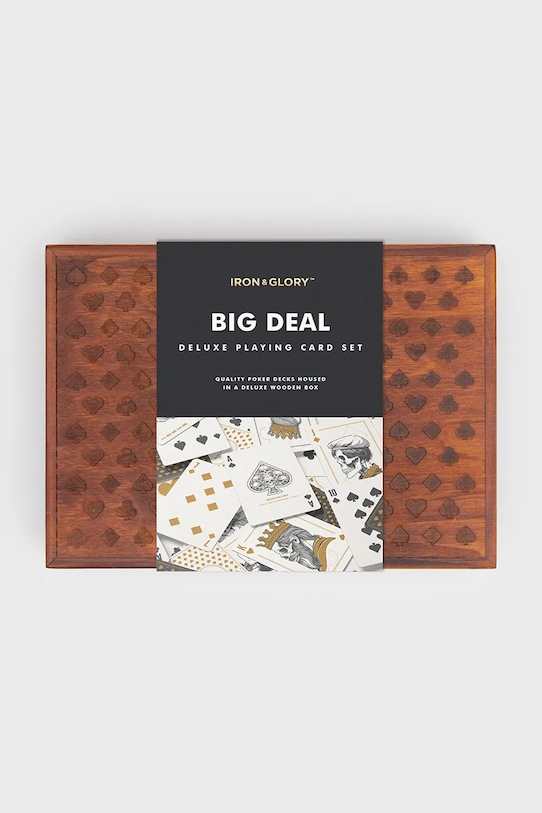 Набор игральных карт Big Deal 12,2 х 3,3 х 17 см Luckies Of London, мультиколор
Набор игральных карт Big Deal 12,2 х 3,3 х 17 см Luckies Of London, мультиколор