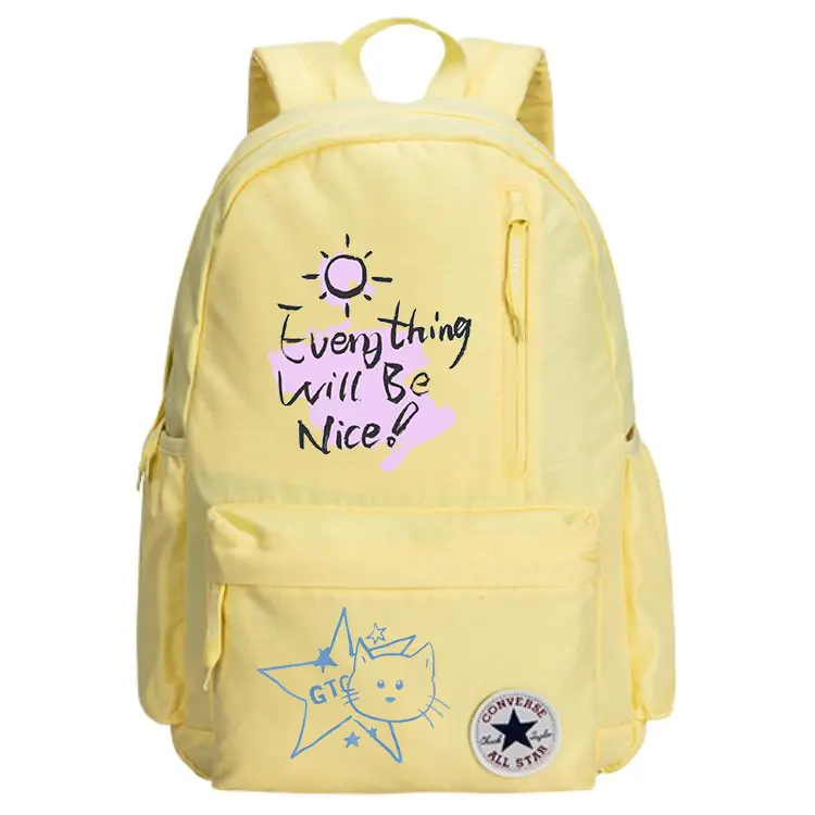 Converse Полиэстеровый рюкзак унисекс с изображением котёнка и кошачьей головы, Cream Puff Cat Head
Converse Полиэстеровый рюкзак унисекс с изображением котёнка и кошачьей головы, Cream Puff Cat Head