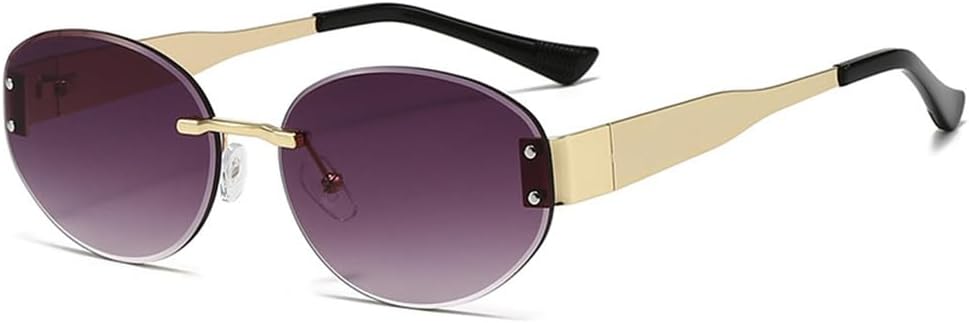 Солнцезащитные очки UV400 с защитой от УФ-излучения - овальные без оправы в стиле металлик-панк, подходят для женщин и мужчин, для бега и занятий спортом на открытом воздухе UYPTK, 15509-c6
Солнцезащитные очки UV400 с защитой от УФ-излучения - овальные без оправы в стиле металлик-панк, подходят для женщин и мужчин, для бега и занятий спортом на открытом воздухе UYPTK, 15509-c6