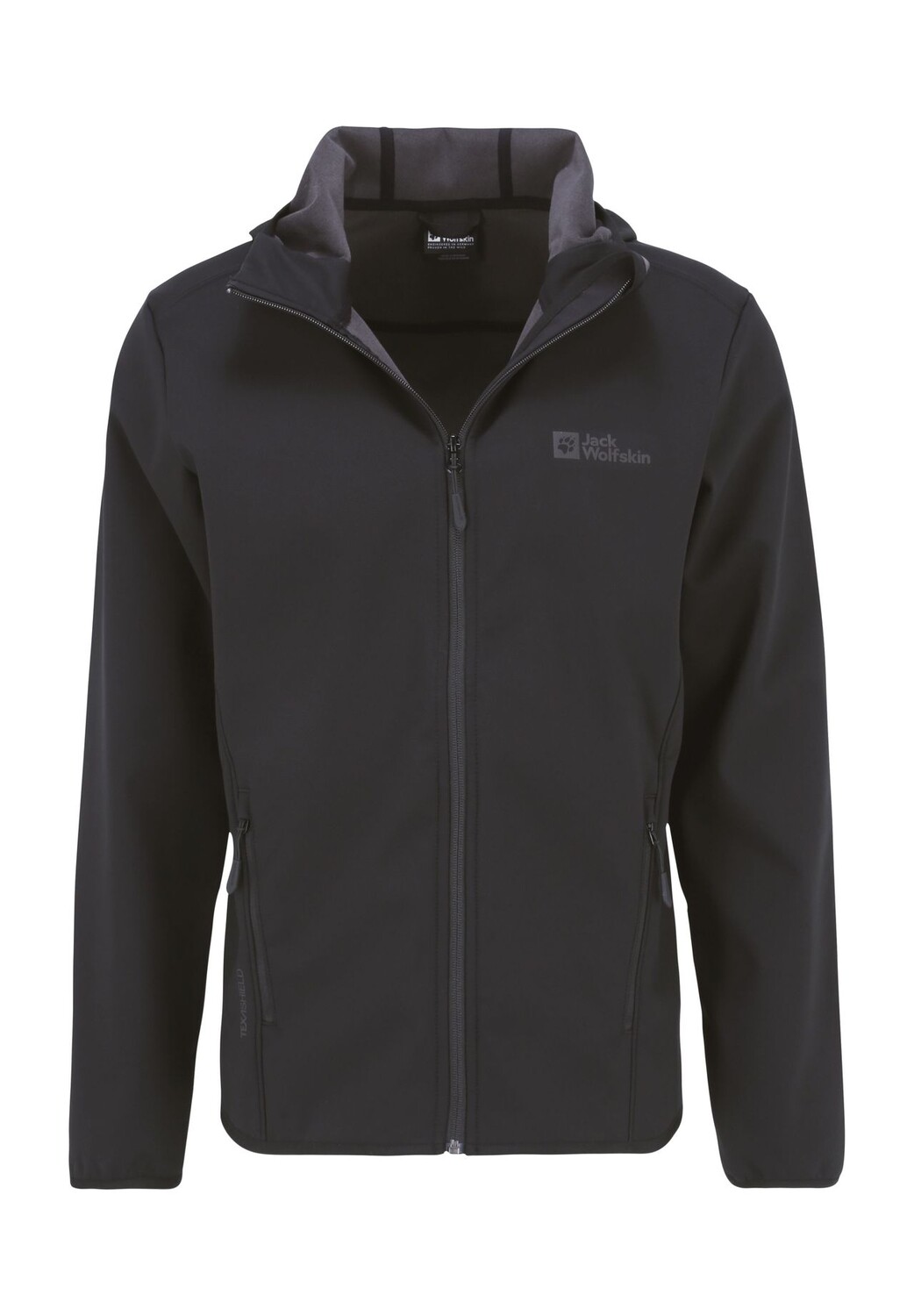 Куртка Bornberg Softshell, капюшон, логотип, мужская Jack Wolfskin, черный
Куртка Bornberg Softshell, капюшон, логотип, мужская Jack Wolfskin, черный