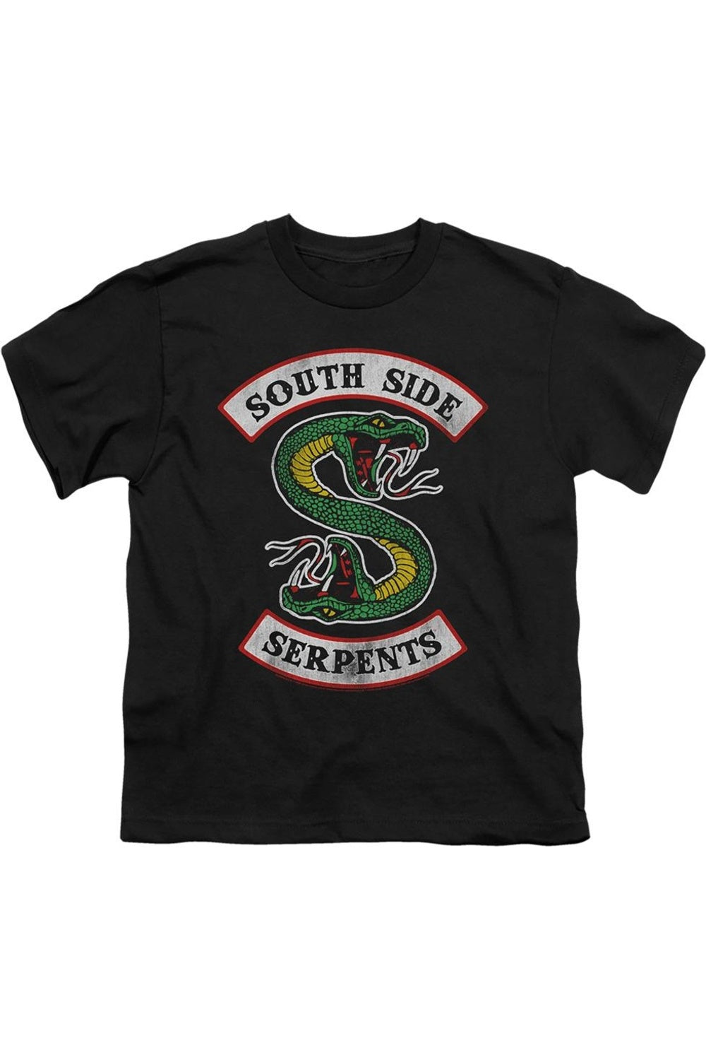 Футболка Riverdale South Side Serpent с коротким рукавом для детей Gildan, черный
Футболка Riverdale South Side Serpent с коротким рукавом для детей Gildan, черный