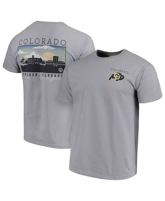 Мужская серая футболка Colorado Buffaloes Comfort Colors Campus Scenery Image One
Мужская серая футболка Colorado Buffaloes Comfort Colors Campus Scenery Image One