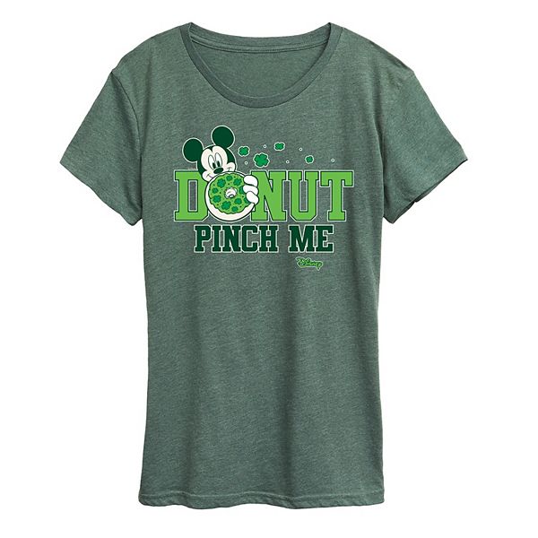Футболка с принтом Mickey Mouse St Patrick's Don't Pinch Me Disney, Heather Green
Футболка с принтом Mickey Mouse St Patrick's Don't Pinch Me Disney, Heather Green