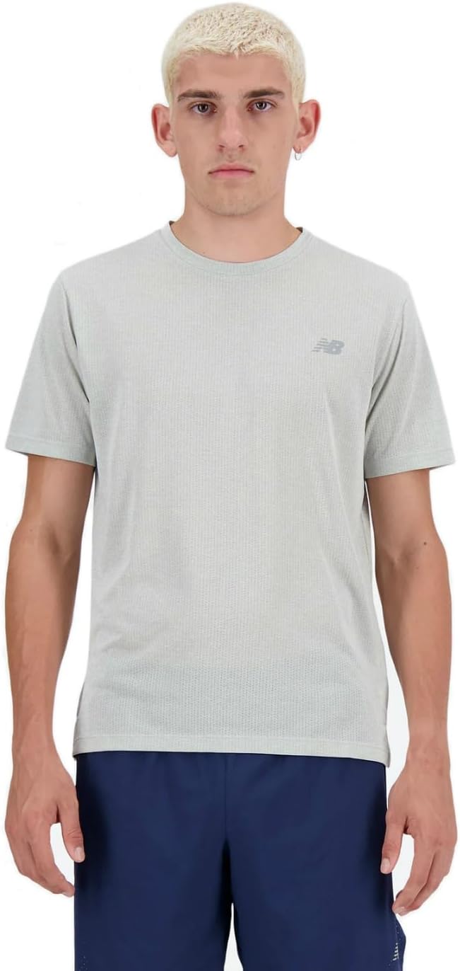 Мужская спортивная футболка New Balance с коротким рукавом, футболка с коротким рукавом, технология Cool Touch, серый
Мужская спортивная футболка New Balance с коротким рукавом, футболка с коротким рукавом, технология Cool Touch, серый