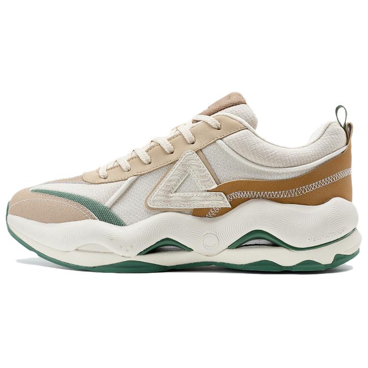 PEAK Нескользящие износостойкие низкие повседневные туфли мужские бежево-зеленого цвета
PEAK Нескользящие износостойкие низкие повседневные туфли мужские бежево-зеленого цвета