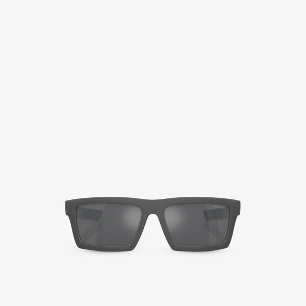 Солнцезащитные очки ps 02zsu в нейлоновой прямоугольной оправе Prada Linea Rossa, серый
Солнцезащитные очки ps 02zsu в нейлоновой прямоугольной оправе Prada Linea Rossa, серый