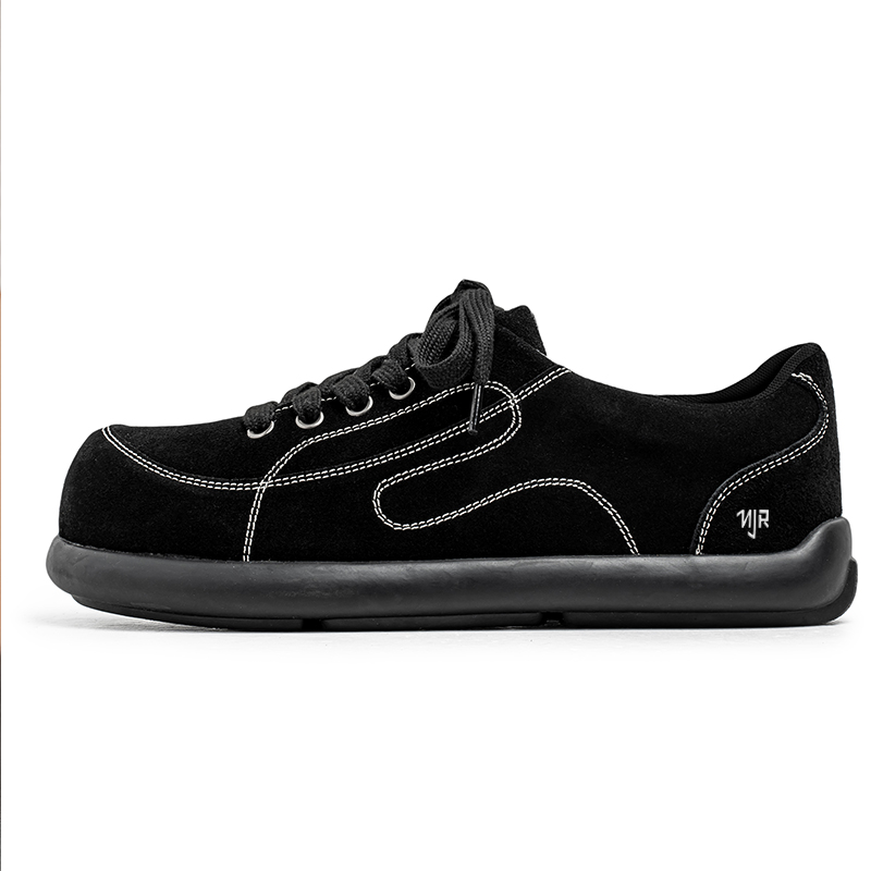 NANJIREN Антискользящие износостойкие низкие скейтерские кроссовки мужские - черные, цвет Black 
NANJIREN Антискользящие износостойкие низкие скейтерские кроссовки мужские - черные, цвет Black