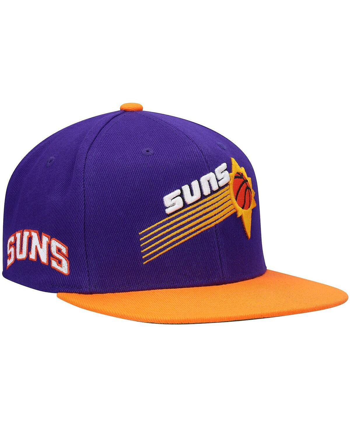 Мужская классическая бейсболка Snapback Phoenix Suns фиолетового и оранжевого цвета из твердой древесины Mitchell & Ness
Мужская классическая бейсболка Snapback Phoenix Suns фиолетового и оранжевого цвета из твердой древесины Mitchell & Ness