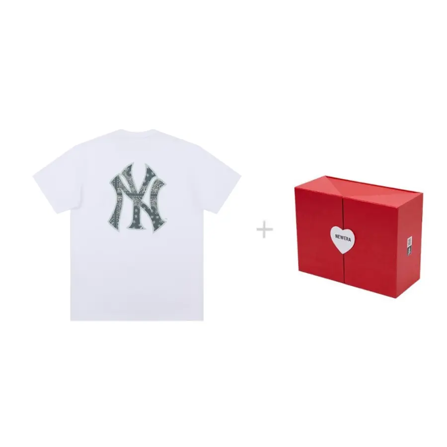 New Era Футболка MLB унисекс, белая, Белый, New Era Футболка MLB унисекс, белая
New Era Футболка MLB унисекс, белая, Белый, New Era Футболка MLB унисекс, белая