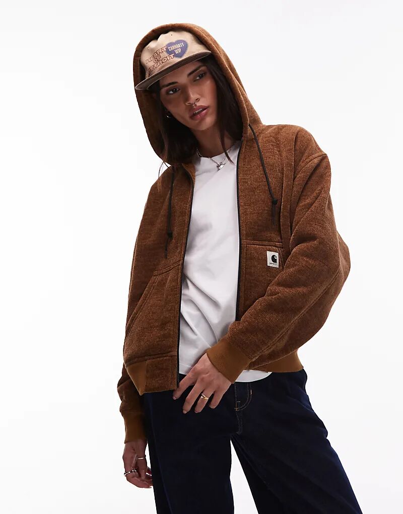 Толстовка Carhartt WIP active OG коричневого цвета
Толстовка Carhartt WIP active OG коричневого цвета