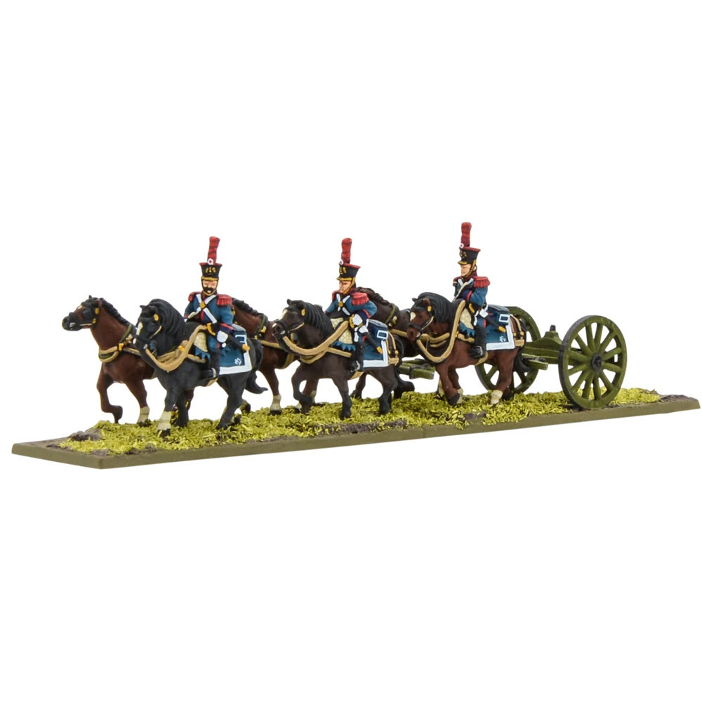 Миниатюра Warlord Games Black Powder Epic Battles: Napoleonic French Guard Artillery Limber
Миниатюра Warlord Games Black Powder Epic Battles: Napoleonic French Guard Artillery Limber
