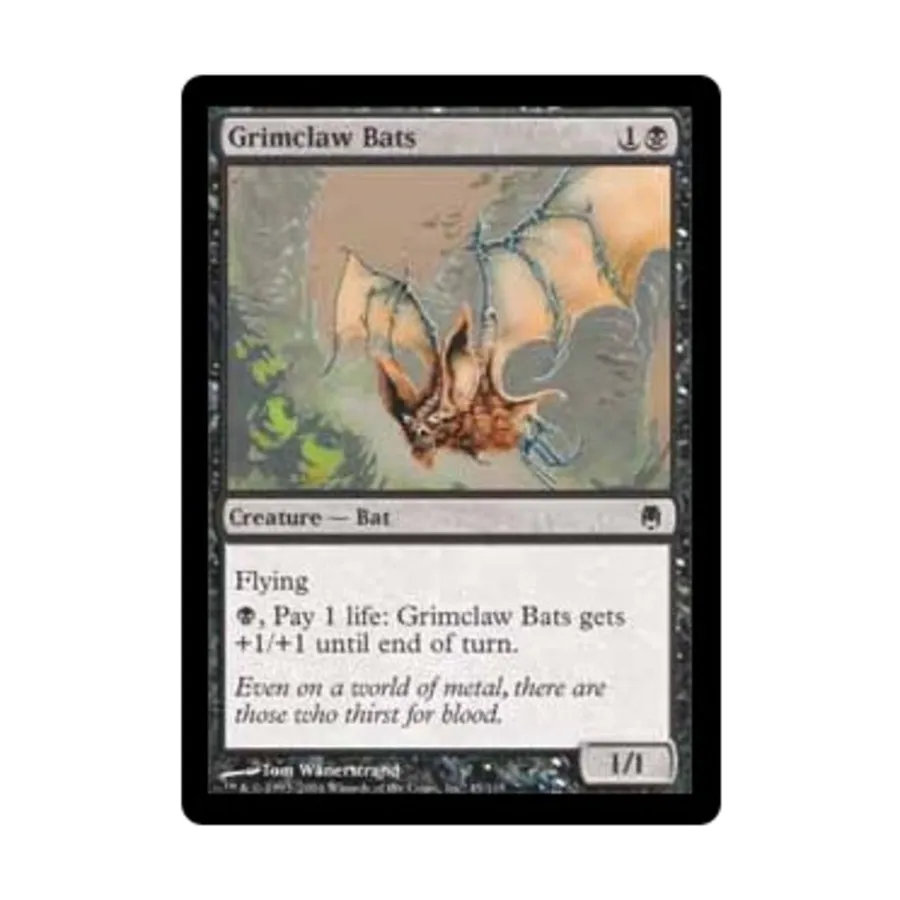 CCG Летучие мыши Мрачного Когтя (К), MTG - Darksteel
CCG Летучие мыши Мрачного Когтя (К), MTG - Darksteel