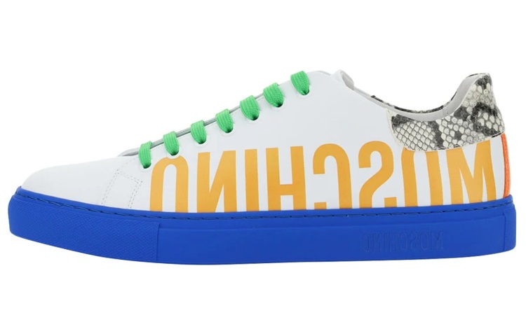 Стильные скейтерские кроссовки мужские белые желтые MOSCHINO
Стильные скейтерские кроссовки мужские белые желтые MOSCHINO