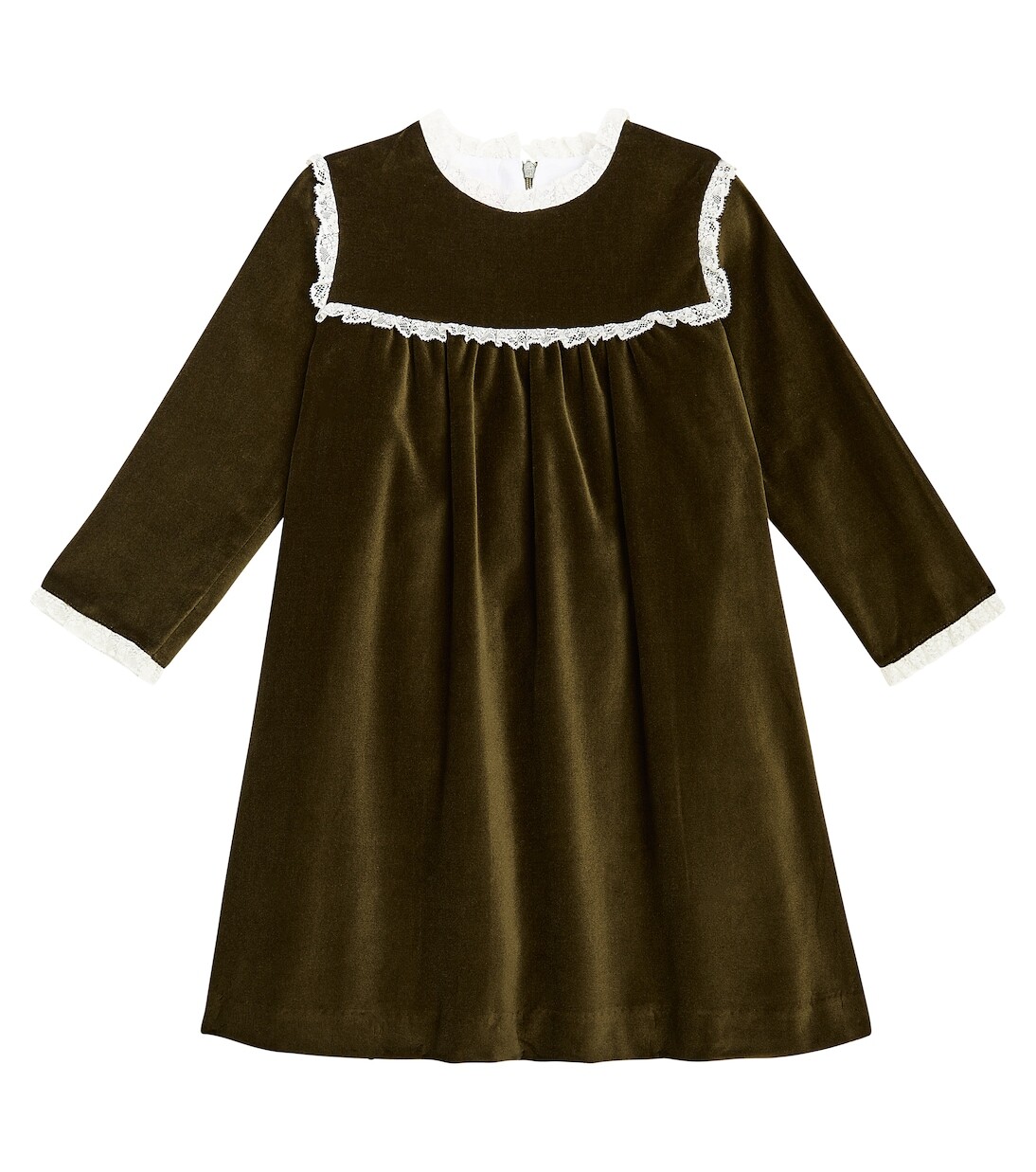 Бархатное платье carolina с оборками La Coqueta, зеленый
Бархатное платье carolina с оборками La Coqueta, зеленый