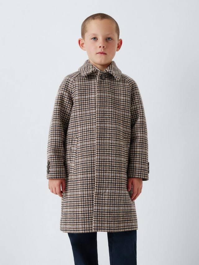 Детское пальто из шерстяной смеси в клетку John Lewis Heirloom Collection, Brown Check
Детское пальто из шерстяной смеси в клетку John Lewis Heirloom Collection, Brown Check