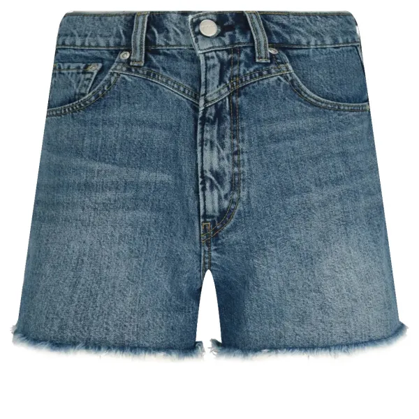 Rachel Шорты классического кроя высокая талия Pepe Jeans London, синий 
Rachel Шорты классического кроя высокая талия Pepe Jeans London, синий