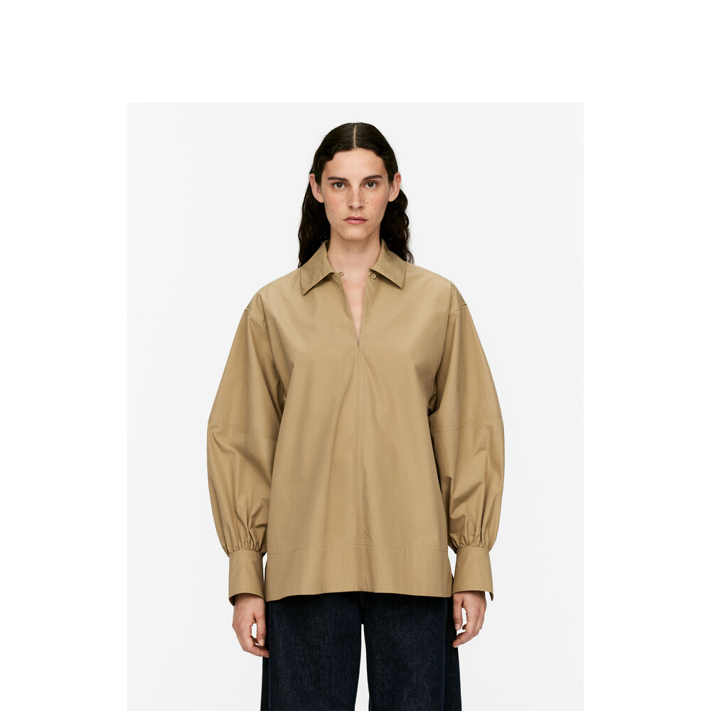 Рубашка женская Arket с пышными рукавами, бежевый
Рубашка женская Arket с пышными рукавами, бежевый