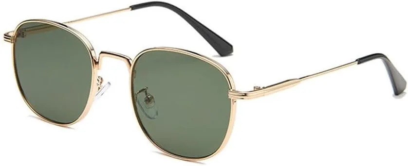 Винтажные солнцезащитные очки для женщин и мужчин, металлическая оправа, зеркальные, ретро, женские, с защитой от УФ-излучения UV400 SZVVBKK, Gold Green
Винтажные солнцезащитные очки для женщин и мужчин, металлическая оправа, зеркальные, ретро, женские, с защитой от УФ-излучения UV400 SZVVBKK, Gold Green