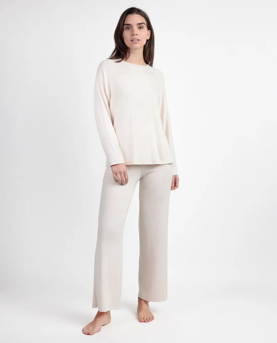 Женские длинные пижамы из вискозного трикотажа Admas, светло-бежевый
Женские длинные пижамы из вискозного трикотажа Admas, светло-бежевый