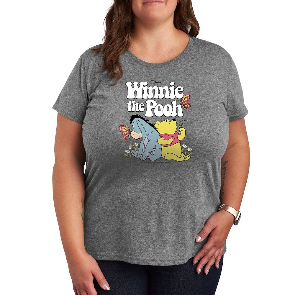 Футболка Disney's Winnie The Pooh с рисунком «Иа и Пух плюс» в стиле ретро, цвет Heather Gray
Футболка Disney's Winnie The Pooh с рисунком «Иа и Пух плюс» в стиле ретро, цвет Heather Gray