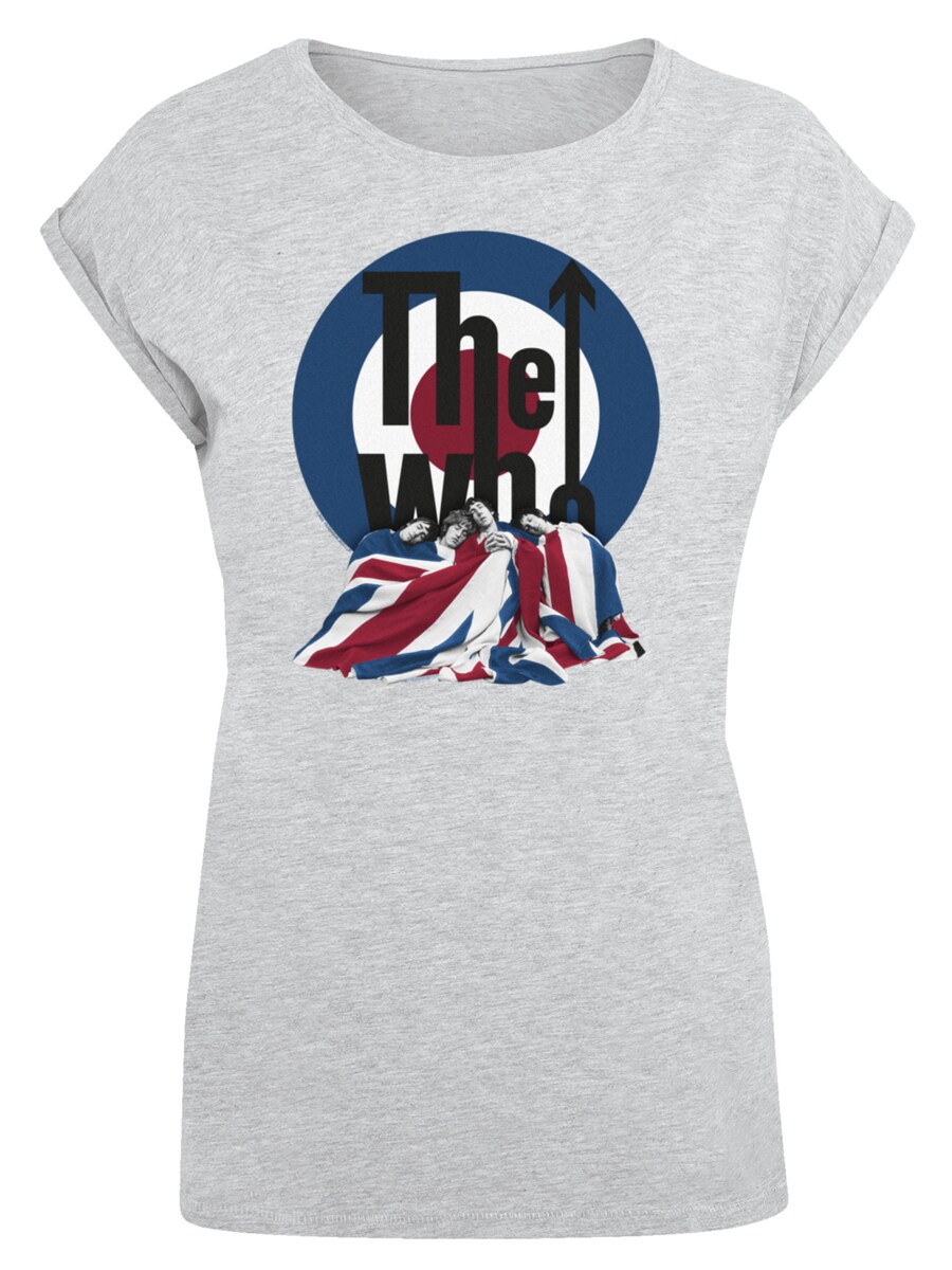 Рубашка F4NT4STIC The Who Flag Blanket, серый 
Рубашка F4NT4STIC The Who Flag Blanket, серый