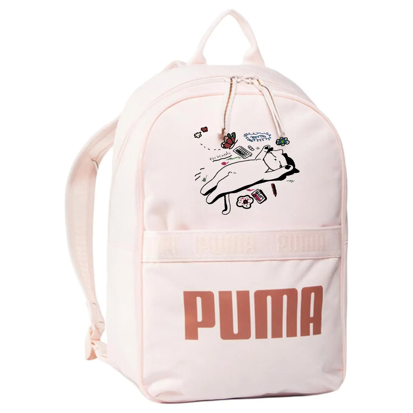 PUMA Тканевый рюкзак унисекс розовый, Simple Cat Sketch
PUMA Тканевый рюкзак унисекс розовый, Simple Cat Sketch