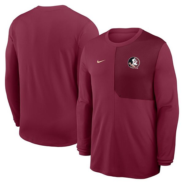Мужская футболка с длинным рукавом garnet florida state seminoles 2025 sideline coach uv performance Nike
Мужская футболка с длинным рукавом garnet florida state seminoles 2025 sideline coach uv performance Nike