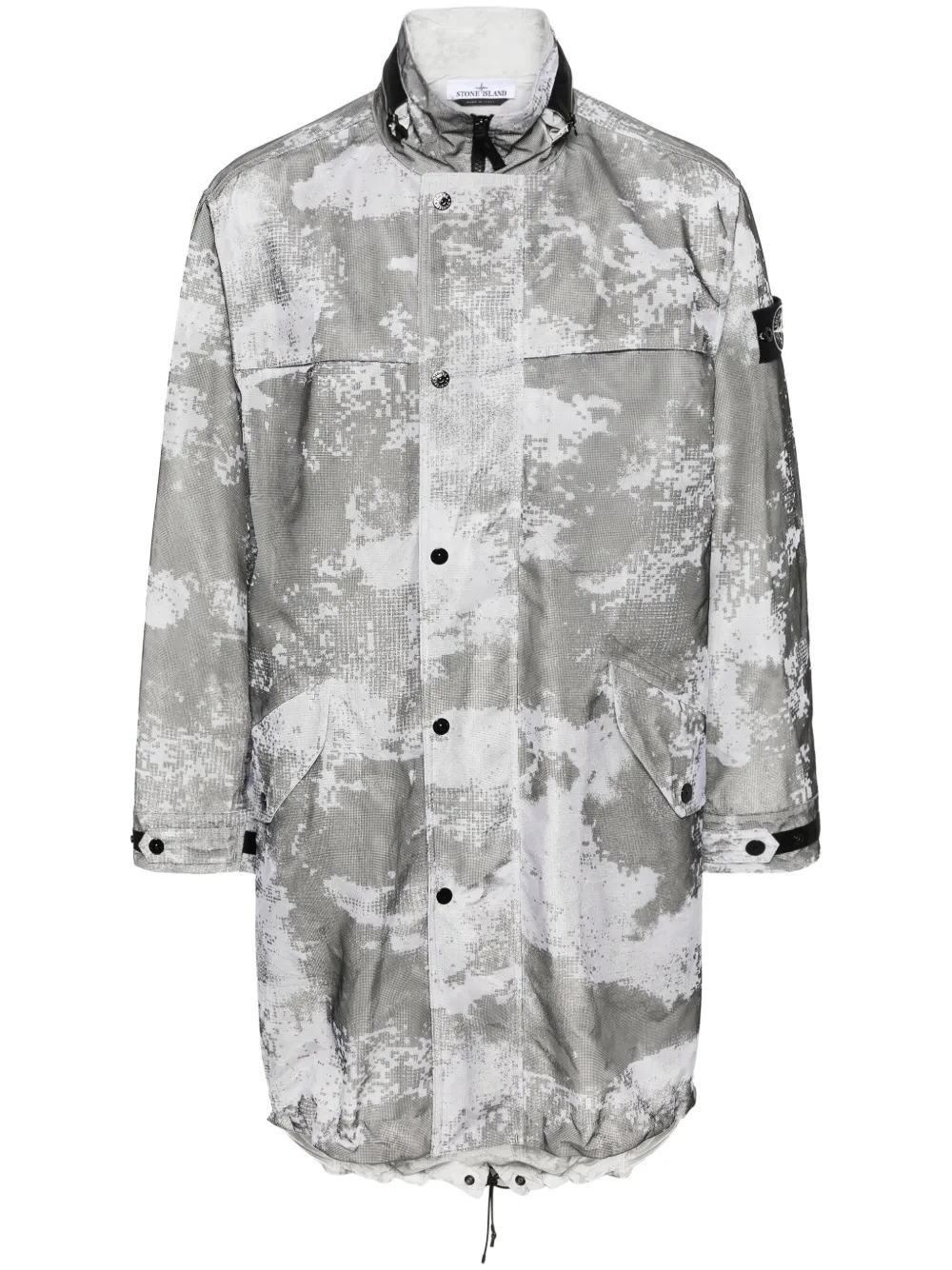 Парка с сетчатым слоем и логотипом Compass Stone Island, серый
Парка с сетчатым слоем и логотипом Compass Stone Island, серый