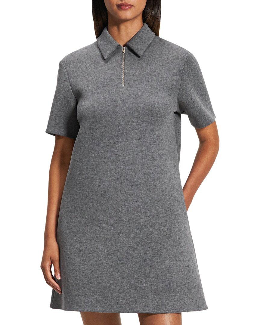 Платье-комбинезон Theory Scuba с застежкой-молнией на половину длины, серый
Платье-комбинезон Theory Scuba с застежкой-молнией на половину длины, серый