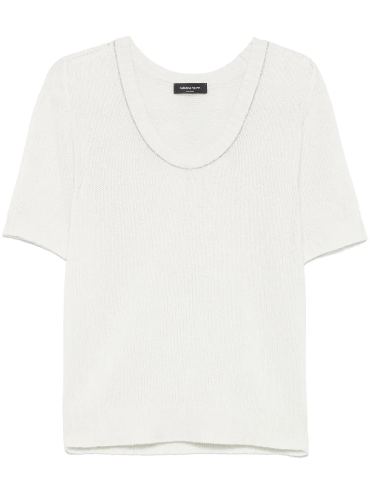 Fabiana Filippi футболка с бисером, серый
Fabiana Filippi футболка с бисером, серый