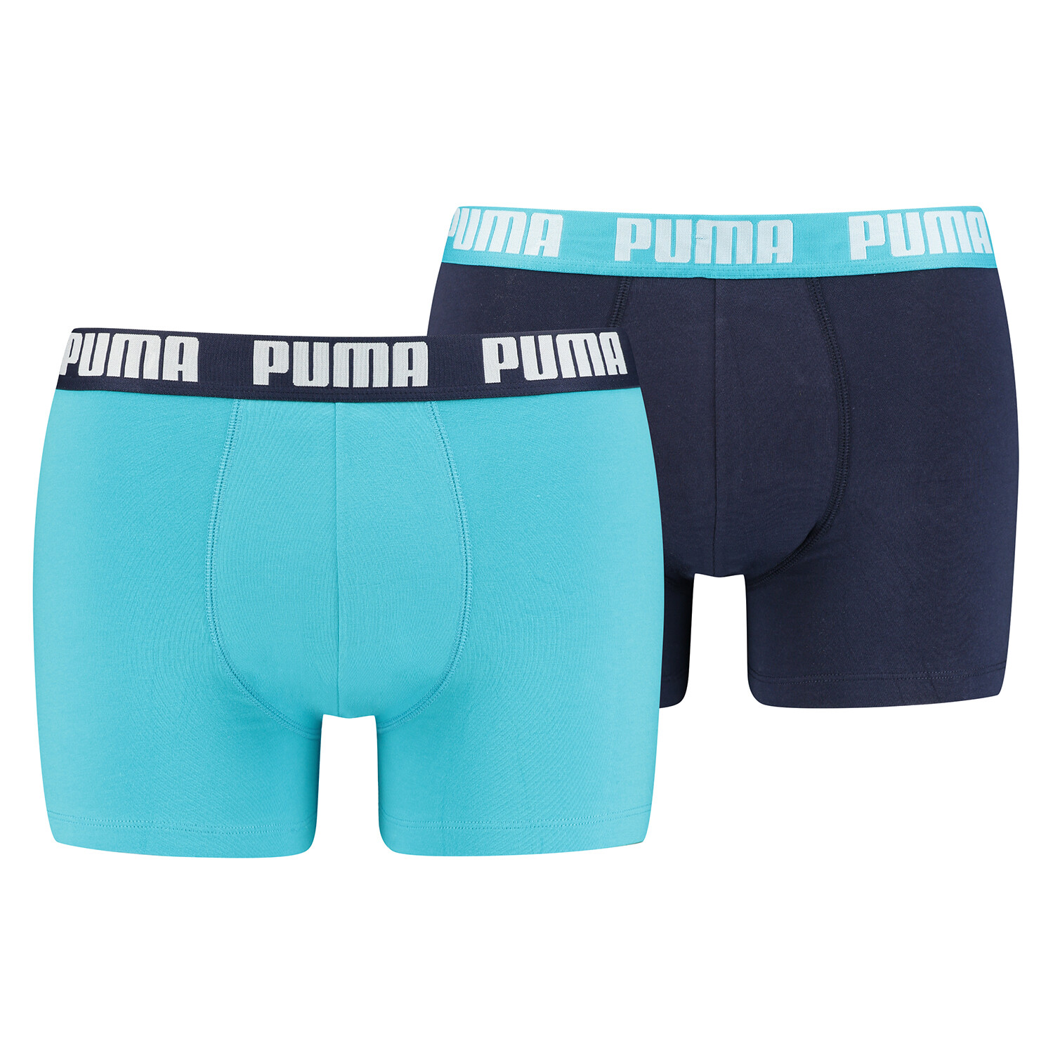 Боксеры Puma Boxershorts PUMA BASIC BOXER 2P, цвет 796 - Aqua / Blue 
Боксеры Puma Boxershorts PUMA BASIC BOXER 2P, цвет 796 - Aqua / Blue