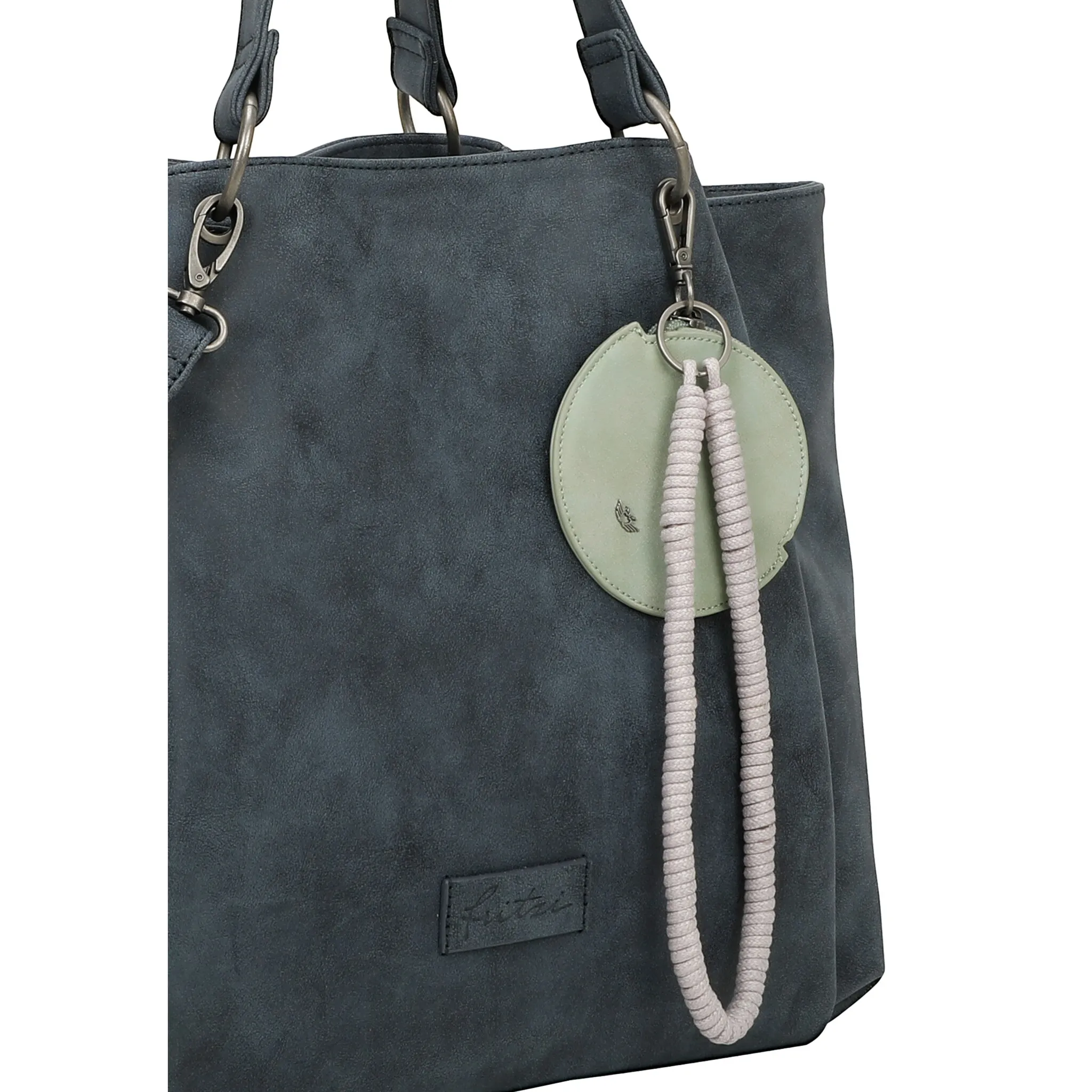 Сумка Fritzi из Пруссии с ручкой "Fritzi42N", изготовленная из веганских материалов Fritzi Aus Preußen, синий 
Сумка Fritzi из Пруссии с ручкой "Fritzi42N", изготовленная из веганских материалов Fritzi Aus Preußen, синий