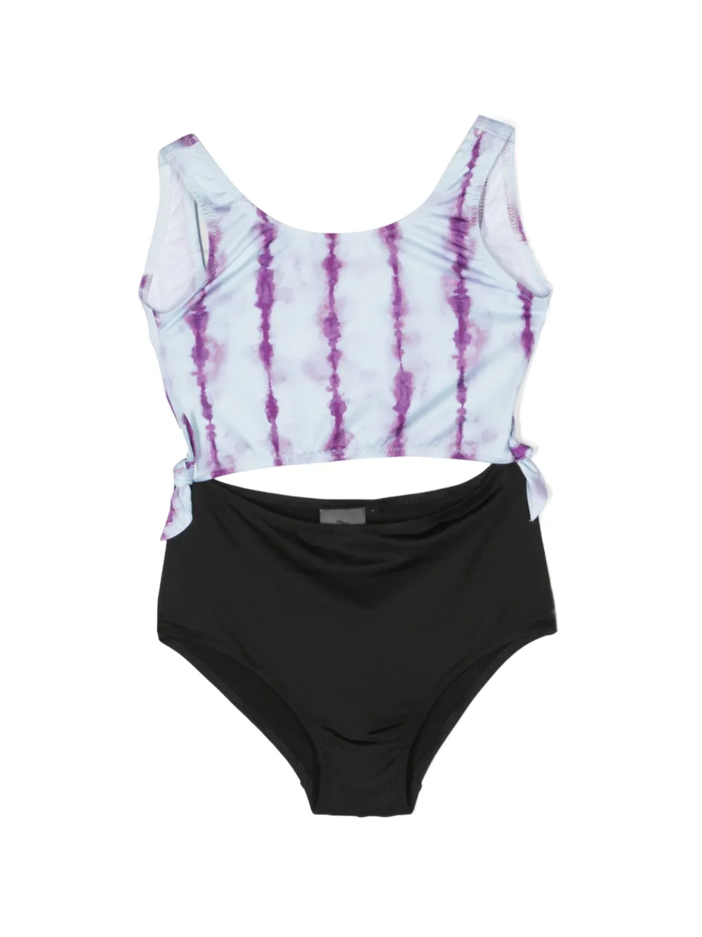 Слитный купальник с вырезами Andorine, черный