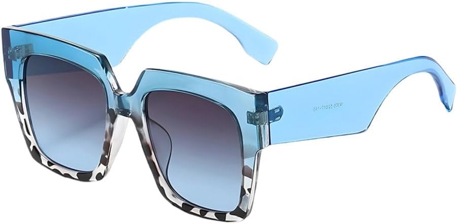 Солнцезащитные очки LVTFCO Retro Square с леопардовым принтом, модные женские, с прозрачным градиентом, защита от УФ-излучения UV400, мужские солнцезащитные очки, Blue Grey Blue
Солнцезащитные очки LVTFCO Retro Square с леопардовым принтом, модные женские, с прозрачным градиентом, защита от УФ-излучения UV400, мужские солнцезащитные очки, Blue Grey Blue