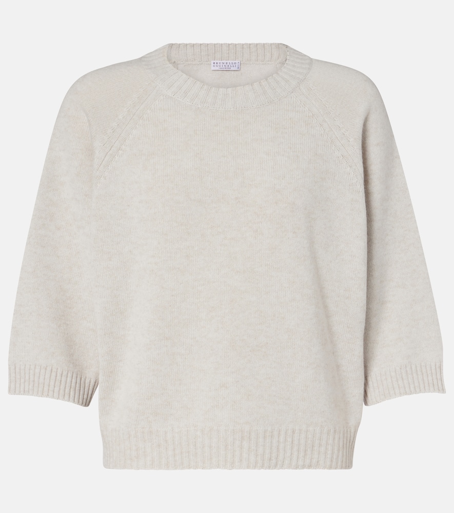 Кашемировый свитер Brunello Cucinelli, Madreperla
Кашемировый свитер Brunello Cucinelli, Madreperla