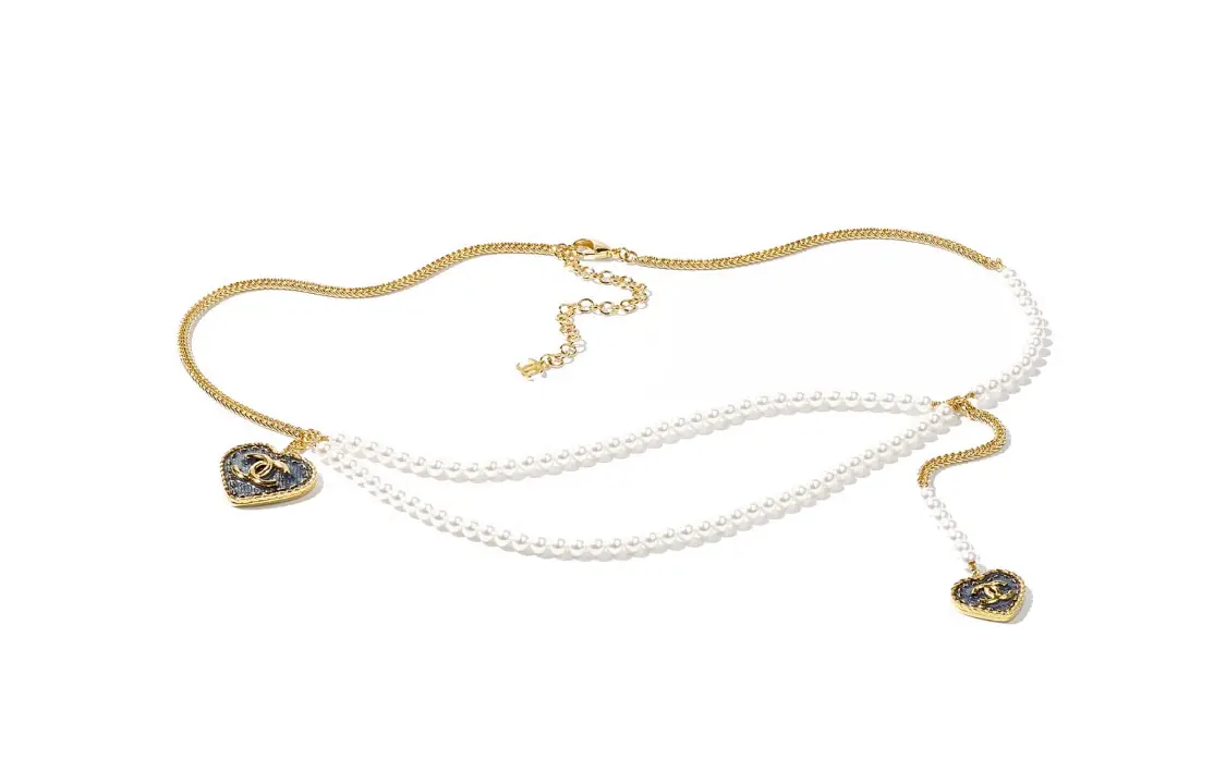 Металлическая цепь для талии с искусственным жемчугом, женская, white/gold CHANEL, белый/золотой
Металлическая цепь для талии с искусственным жемчугом, женская, white/gold CHANEL, белый/золотой