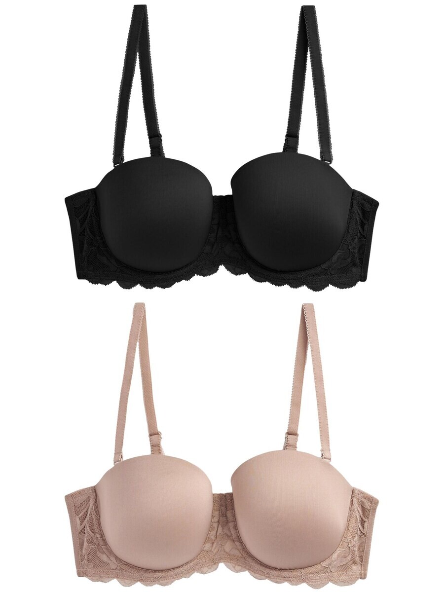 Бюстгальтер бандо Next Bandeau Bra, цвет nude/black
Бюстгальтер бандо Next Bandeau Bra, цвет nude/black