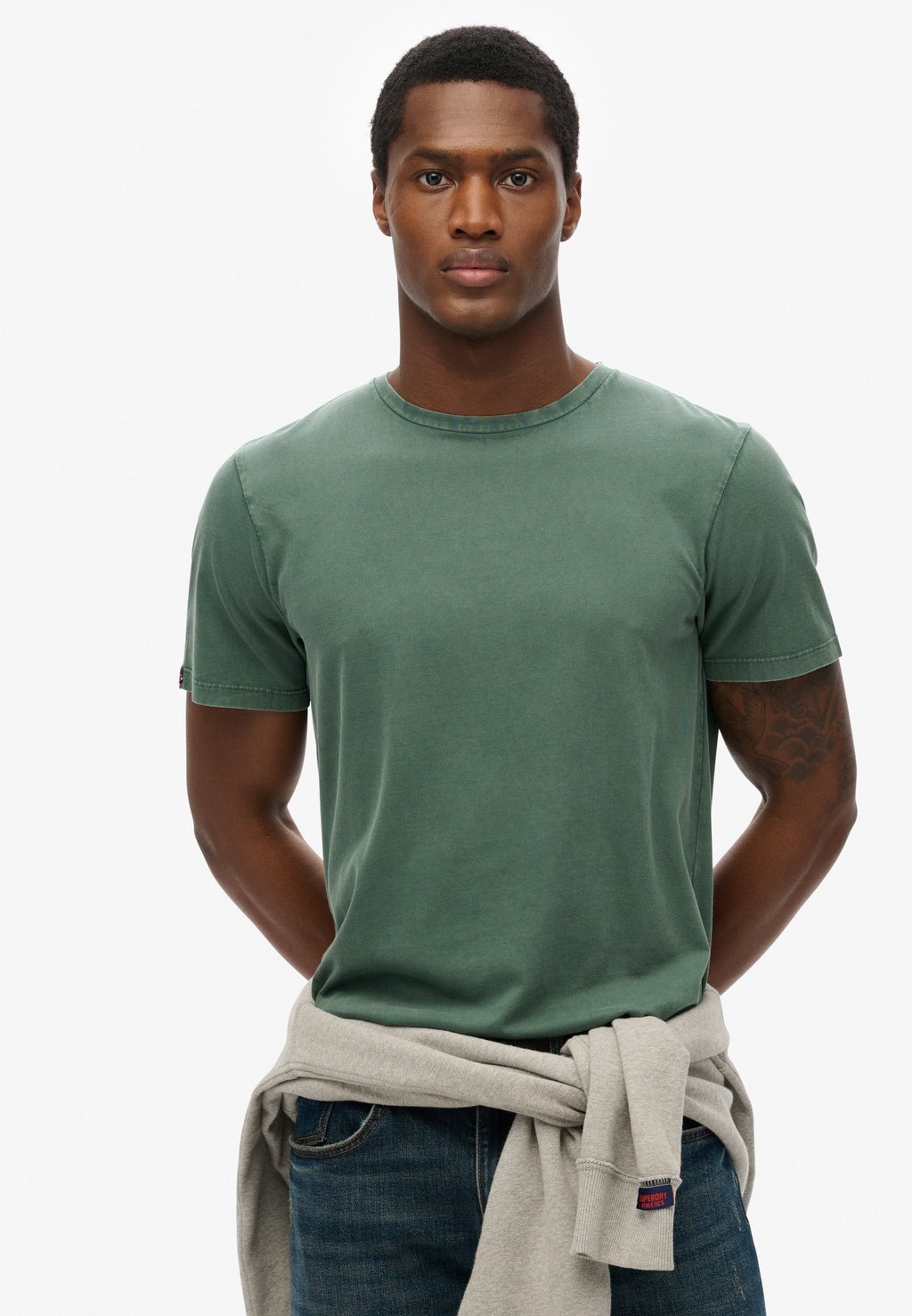 Базовая футболка ESSENTIAL Superdry, зеленый
Базовая футболка ESSENTIAL Superdry, зеленый