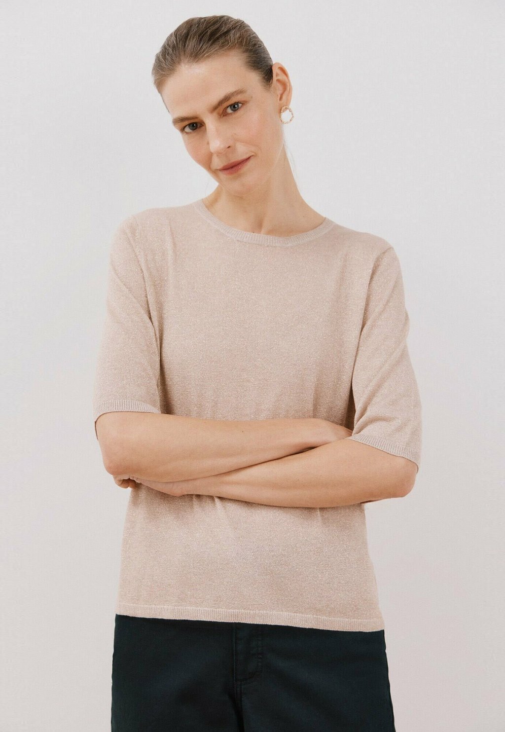 Базовая футболка Cortefiel, песочный
Базовая футболка Cortefiel, песочный