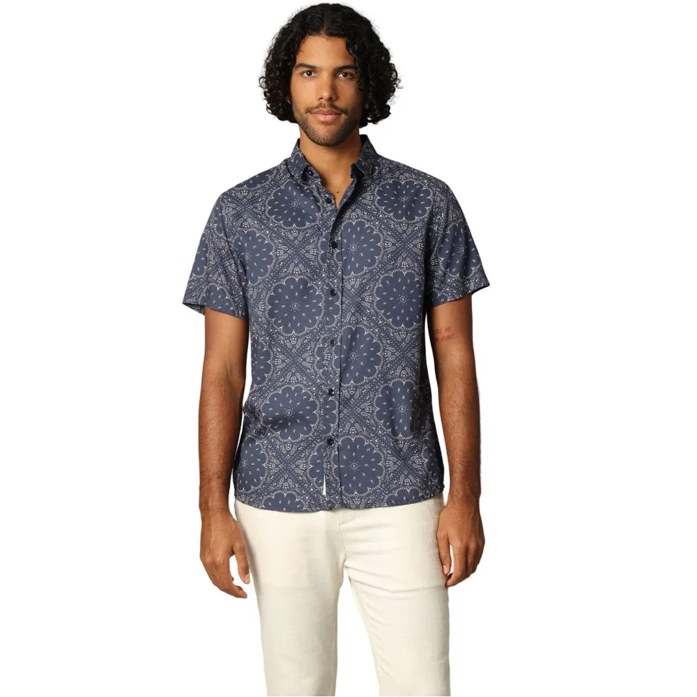 Рубашка с коротким рукавом Deeluxe Austin, синий
Рубашка с коротким рукавом Deeluxe Austin, синий