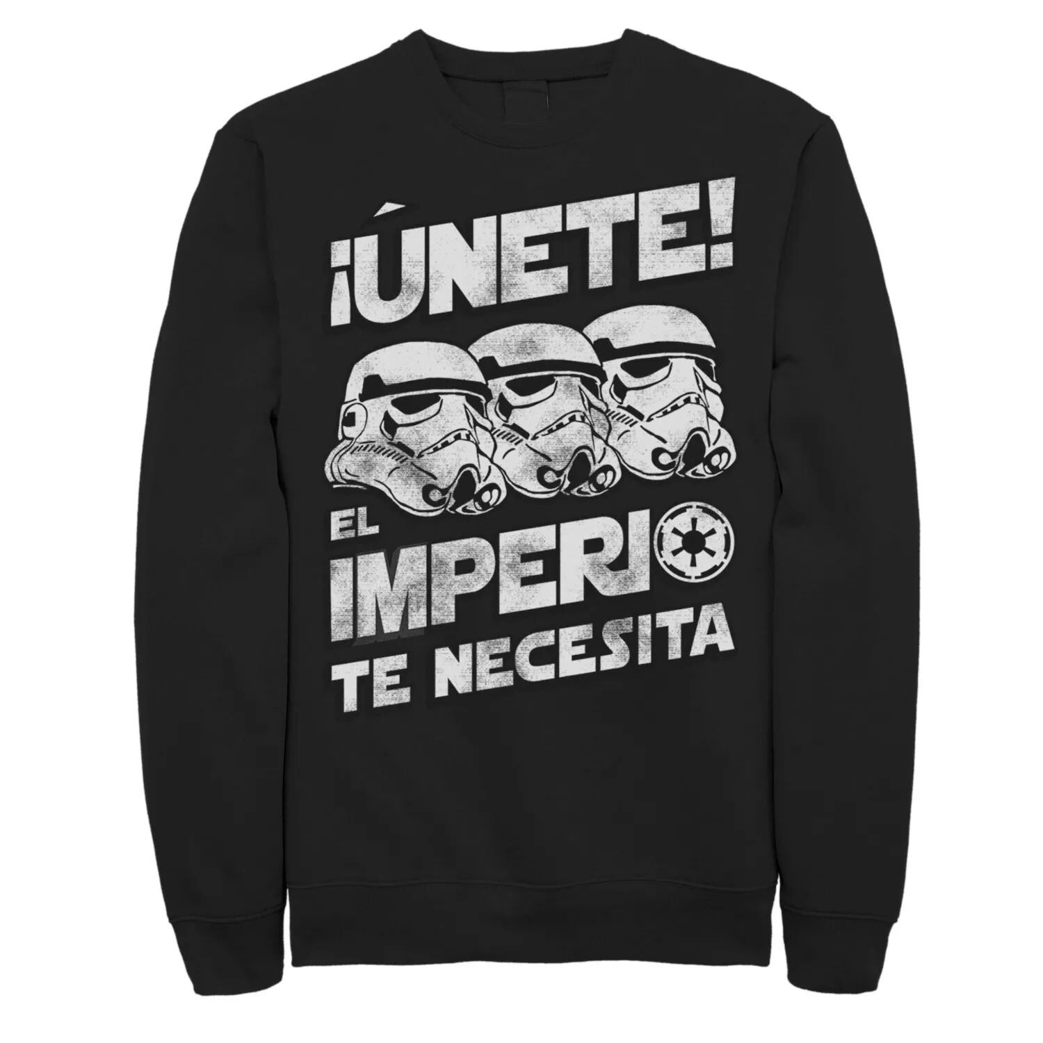 Мужской свитшот с выцветшим портретом «Звездные войны» Unete El Imperio Te Necesita Stormtrooper, Black Licensed Character, черный
Мужской свитшот с выцветшим портретом «Звездные войны» Unete El Imperio Te Necesita Stormtrooper, Black Licensed Character, черный