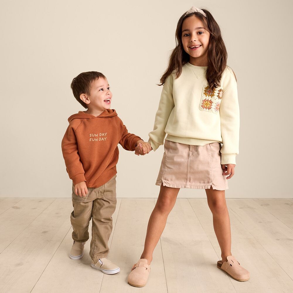 Пуловер с круглым вырезом Little Co. для детей 4–12 лет от Lauren Conrad Little Co. by Lauren Conrad, цвет Pocket Ivory Crochet
Пуловер с круглым вырезом Little Co. для детей 4–12 лет от Lauren Conrad Little Co. by Lauren Conrad, цвет Pocket Ivory Crochet