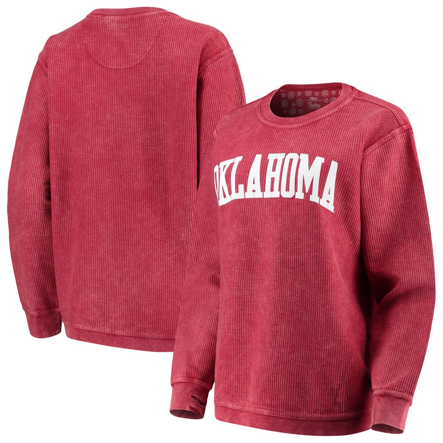 Женский свитшот Pressbox Crimson Oklahoma Earlys Comfy Cord Vintage Wash, базовый пуловер с аркой
Женский свитшот Pressbox Crimson Oklahoma Earlys Comfy Cord Vintage Wash, базовый пуловер с аркой