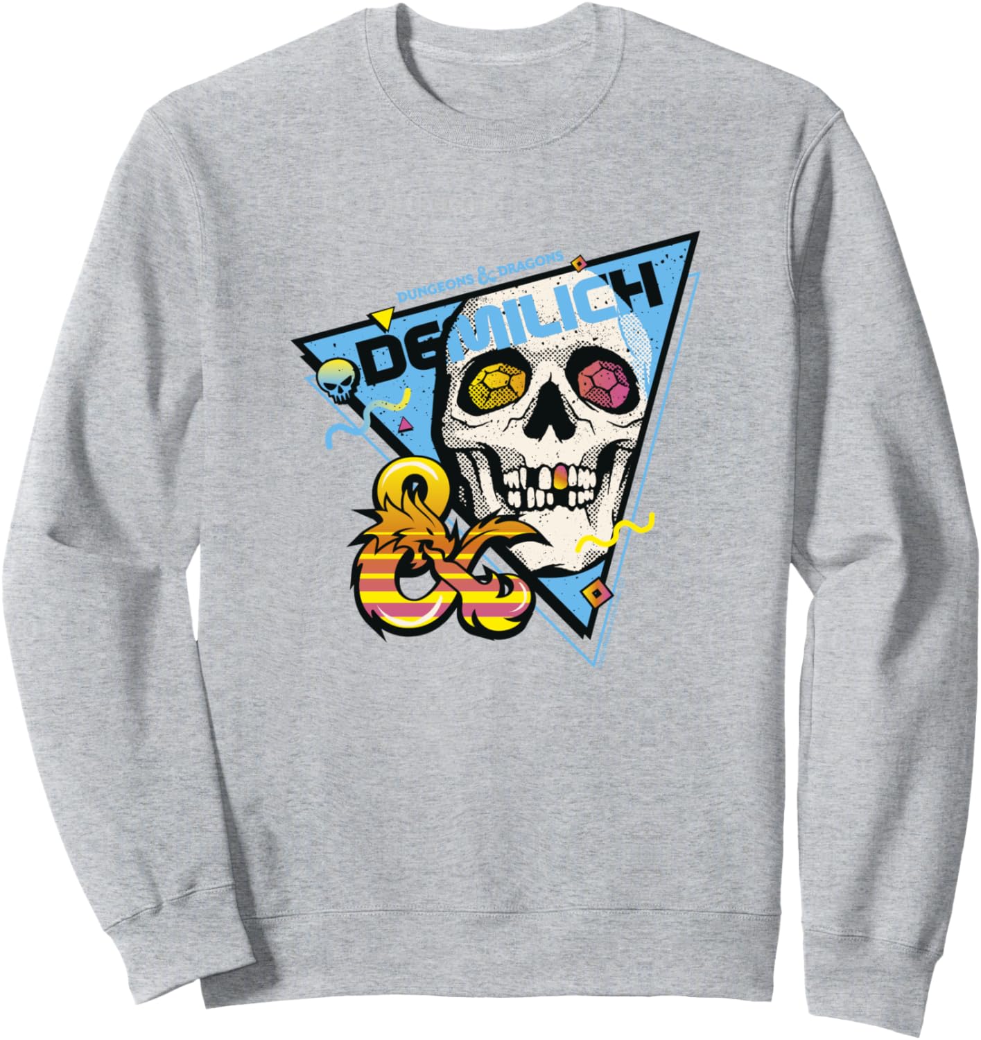 Толстовка с логотипом Demilich Skull Modern Color Pop из серии Dungeons & Dragons, серая
Толстовка с логотипом Demilich Skull Modern Color Pop из серии Dungeons & Dragons, серая
