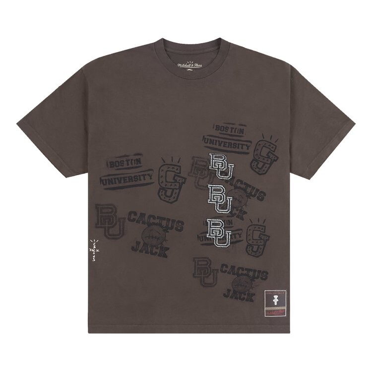 Футболка Cactus Jack By Travis Scott Cactus Jack by Travis Scott x Mitchell & Ness Boston University Seal Tee, коричневый
Футболка Cactus Jack By Travis Scott Cactus Jack by Travis Scott x Mitchell & Ness Boston University Seal Tee, коричневый