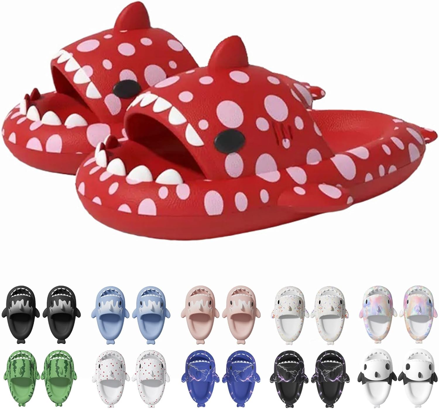 Сланцы Jfxgjuv Ice Cream с акулой, сланцы с 3D забавными плавниками, унисекс сланцы с облаками и акулой, ЭВА сланцы с открытым носком для душа, бассейна, пляжа, красный
Сланцы Jfxgjuv Ice Cream с акулой, сланцы с 3D забавными плавниками, унисекс сланцы с облаками и акулой, ЭВА сланцы с открытым носком для душа, бассейна, пляжа, красный