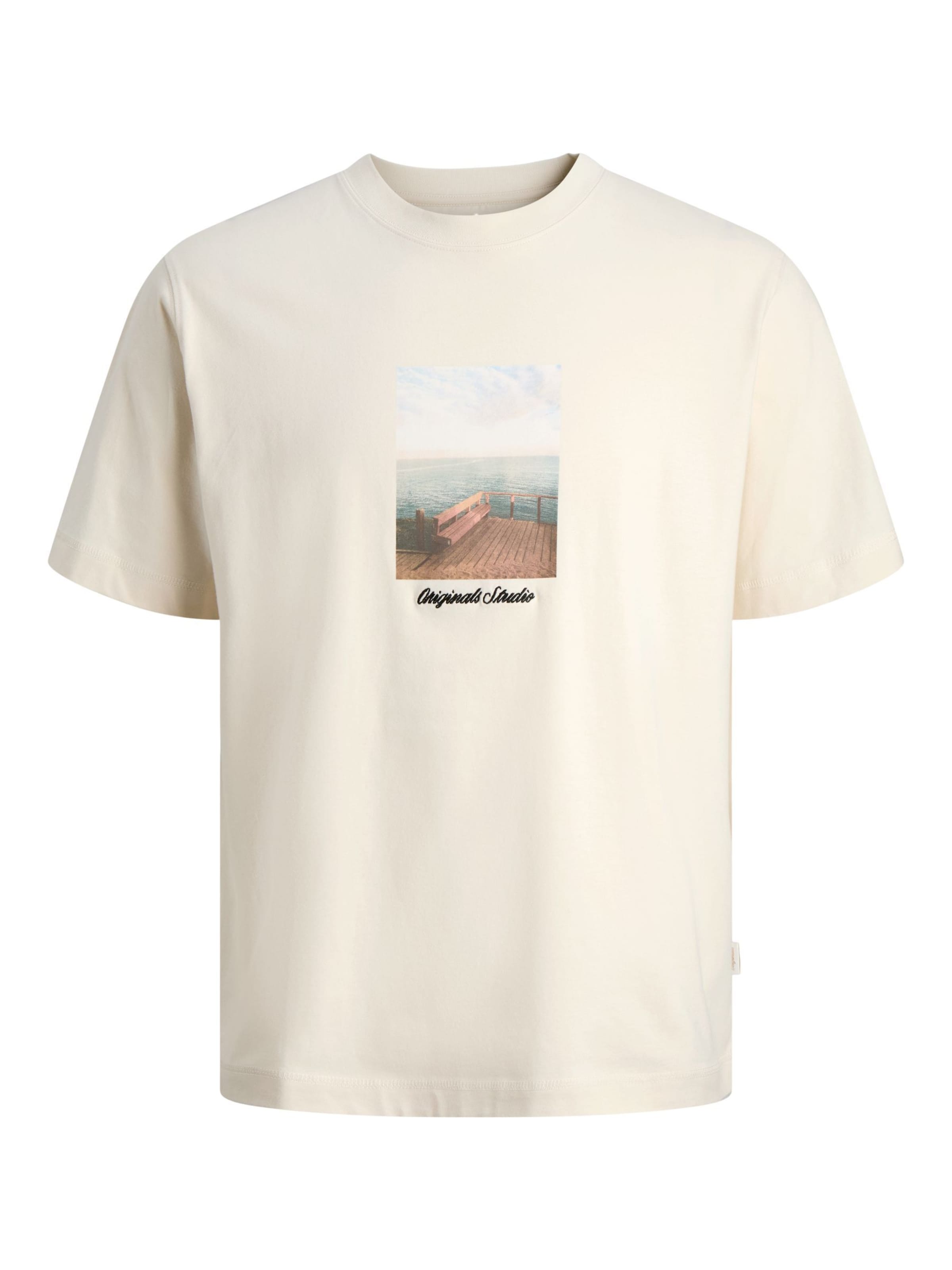 JACK & JONES Футболка 'JORNorrebro' в цвете Off White
JACK & JONES Футболка 'JORNorrebro' в цвете Off White
