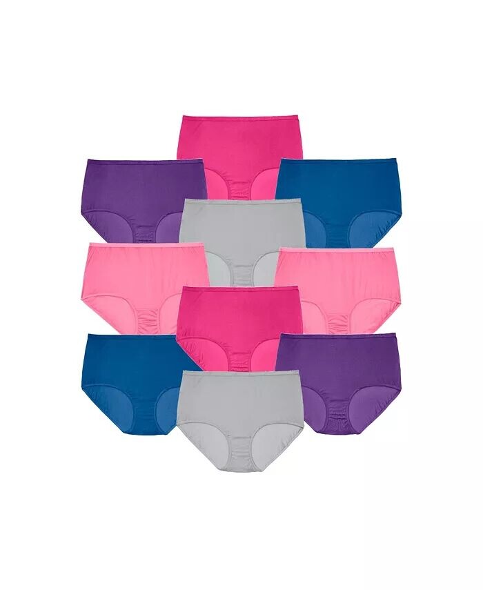 Нейлоновые трусы больших размеров, упаковка из 10 шт Comfort Choice, мультиколор
Нейлоновые трусы больших размеров, упаковка из 10 шт Comfort Choice, мультиколор