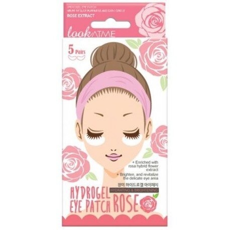 Патчи для глаз, Роза, гидрогелевые патчи для глаз, 5 шт. Look At Me
Патчи для глаз, Роза, гидрогелевые патчи для глаз, 5 шт. Look At Me