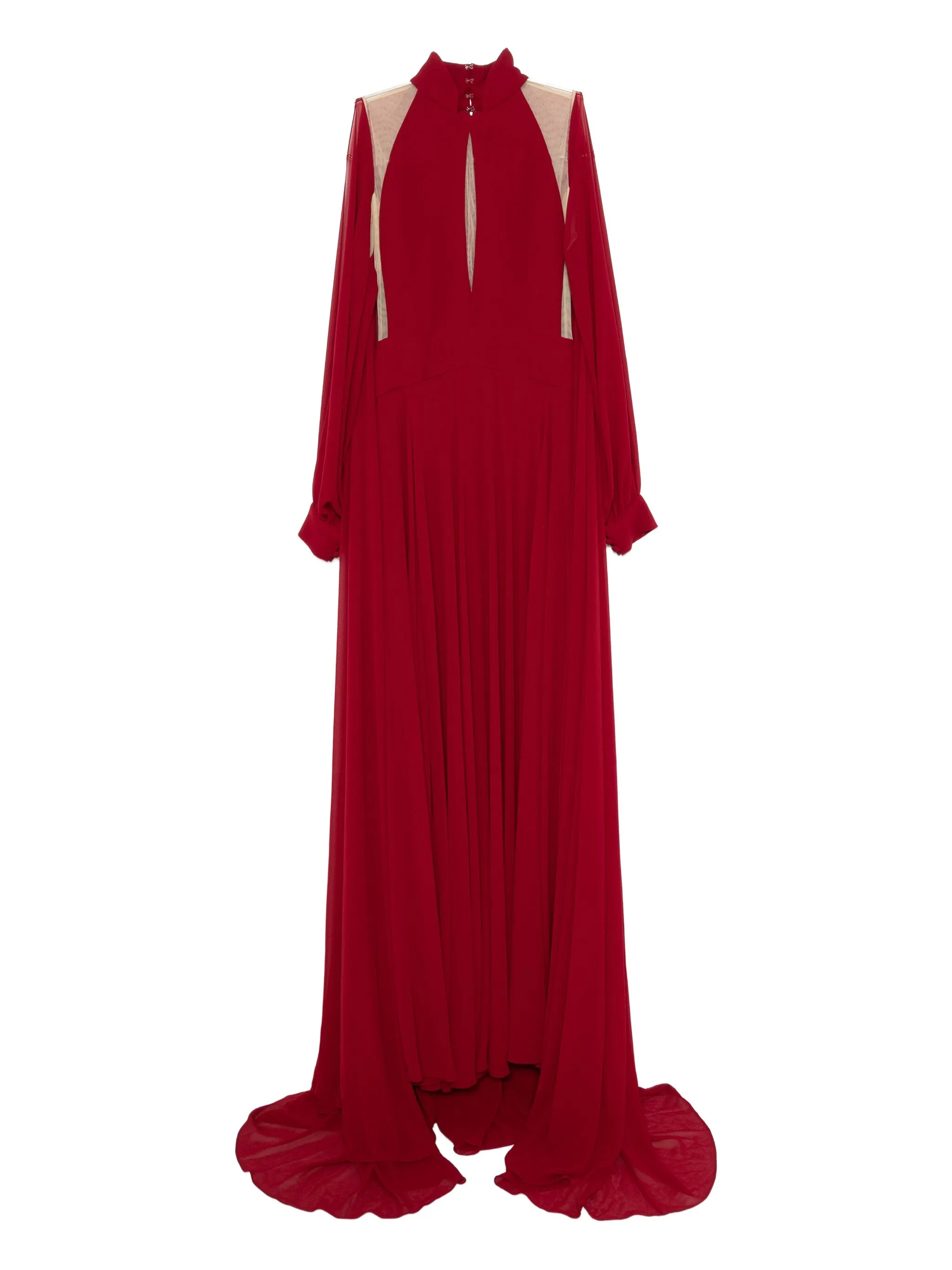Длинное платье из ткани жоржет Saiid Kobeisy, красный
Длинное платье из ткани жоржет Saiid Kobeisy, красный